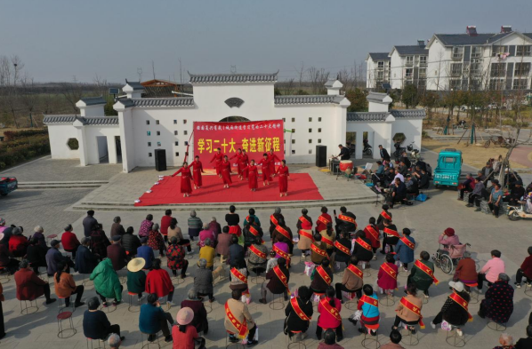 强国复兴有我丨城厢街道卜湖社区：党员冬训正当时 倡导文明新风尚 