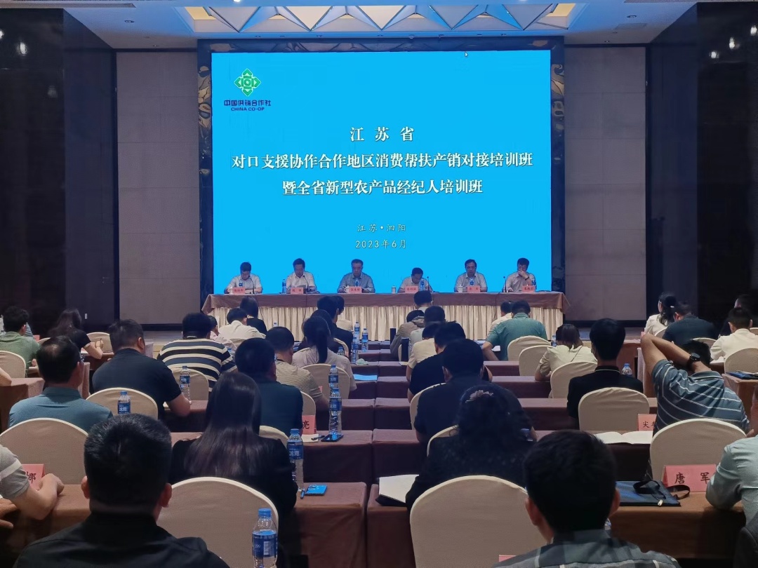 江苏省对口支援协作合作地区消费帮扶产销对接培训班暨全省新型农产品经纪人培训班在泗阳开班