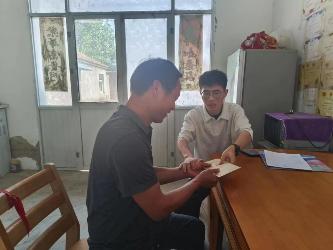 泗阳来安：走访慰问困难学子  志愿服务情暖人心