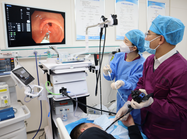 苏宿工业园区首个消化内镜中心正式投入使用
