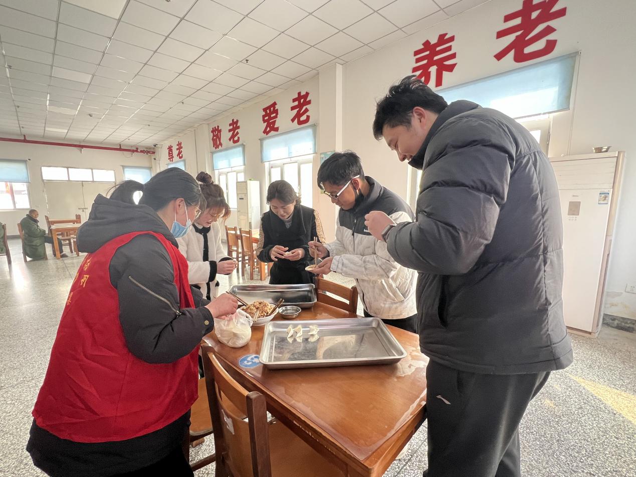 党员冬训在身边|王集镇：敬老院里年味浓