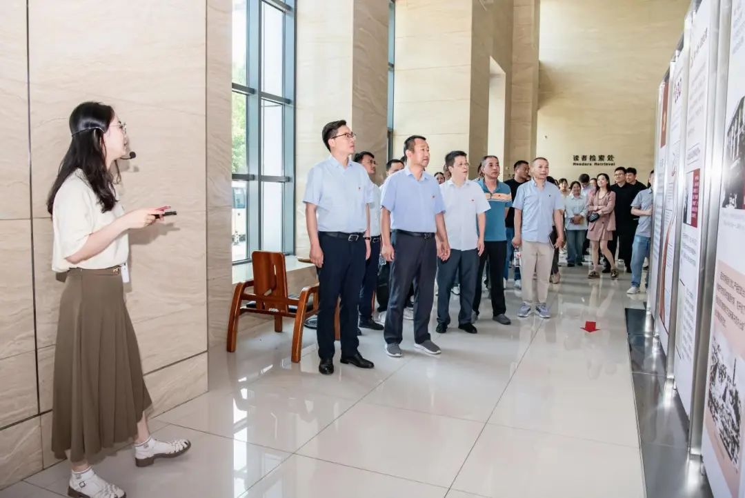 以学明纪！园区城发公司组织参观党纪学习教育史料展