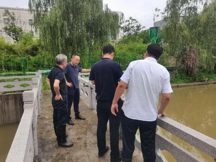 园区开展防汛排涝集中检查