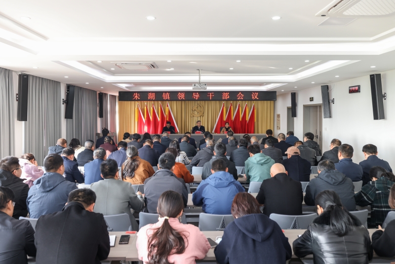 杨云峰出席朱湖镇领导干部会议 宣布相关同志职务调整的决定.jpg