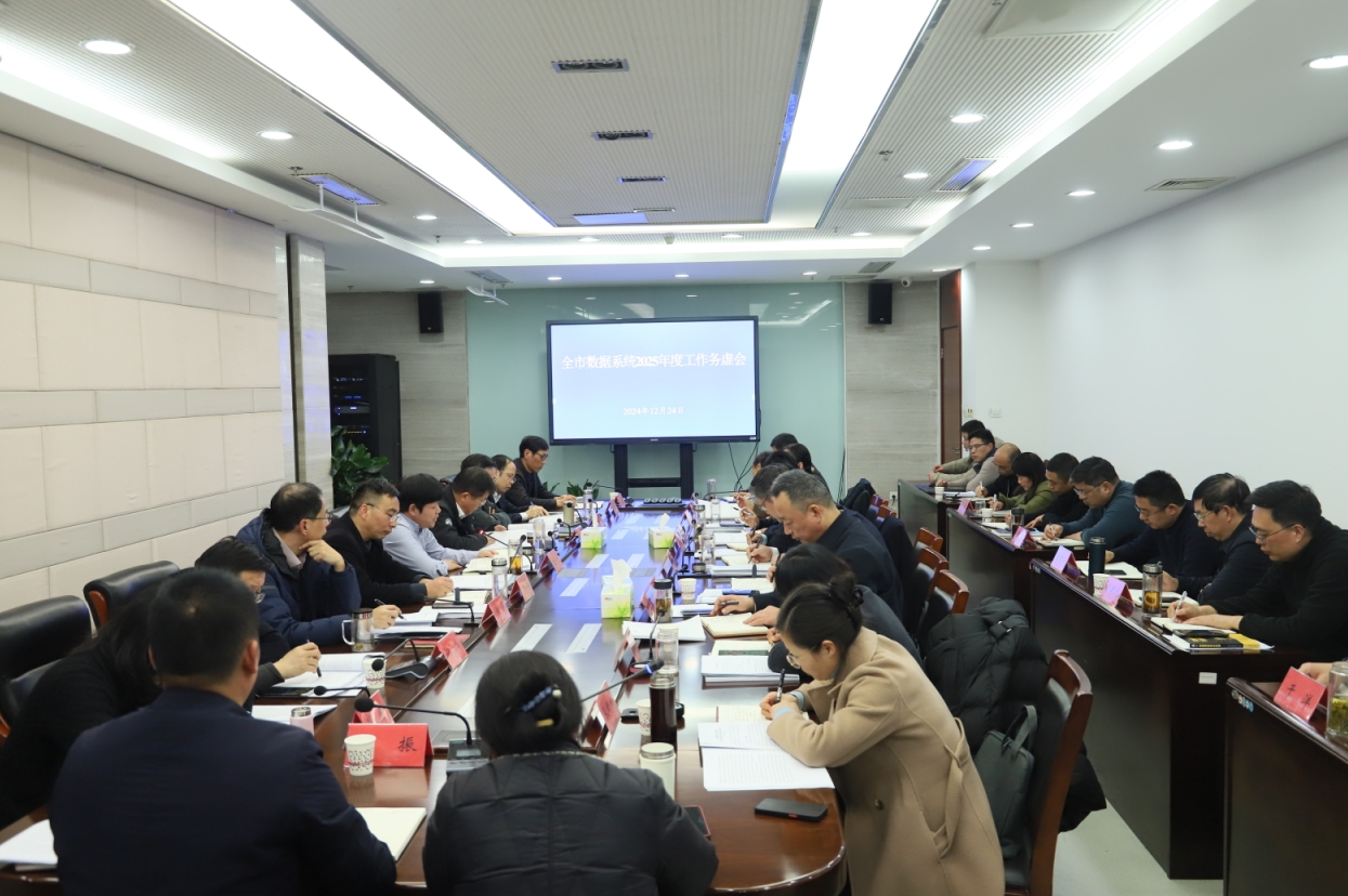 宿迁市数据局召开2025年度工作务虚会