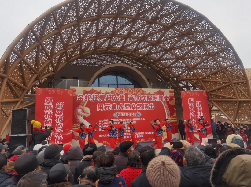 【我们的节日】泗阳县卢集镇周岗嘴村 ：正月十五闹元宵  金蛇狂舞赶大集