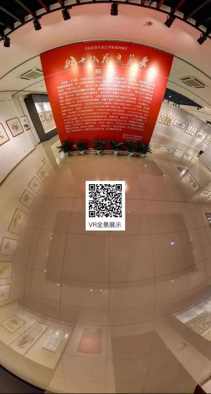 线上展览 | 宿迁知名老艺术家系列展回顾——徐士林花鸟画展