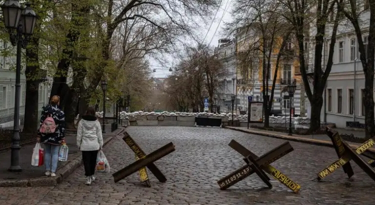 乌克兰南部敖德萨市暂停电车和无轨电车运营