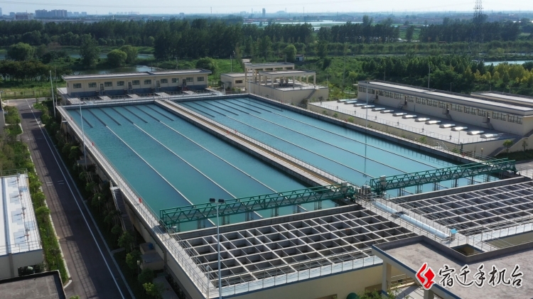 中国水周：骆马湖新建取水口 未来宿迁人喝水“同源同质”!